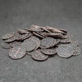 Pirate antique bronze metal coins for board games / role-play games 30