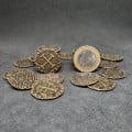 Pirate antique gold metal coins for board games / role-play games 6