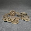 Pirate antique gold metal coins for board games / role-play games 8