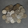 Pirate antique gold metal coins for board games / role-play games 27