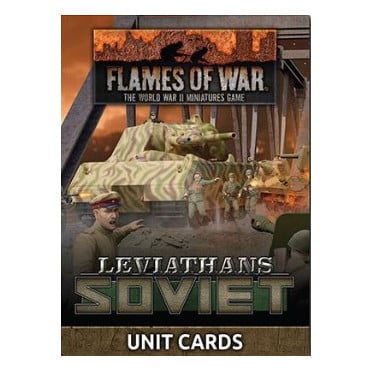 Flames of War - Late War Leviathans: Soviet Unit Cards