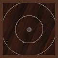 Pack Crokinole 'Dark' Complet + Kit de Fixation Mural 3