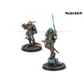 Warcrow - Black Legion Officers 1