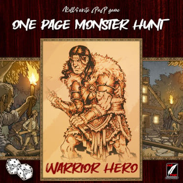 One Page Monster Hunt: Warrior Hero