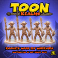 Toon Realms - Guerriers Elfes des Bois Débutants 0