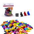 5PCS Owl Meeple Figurines 16