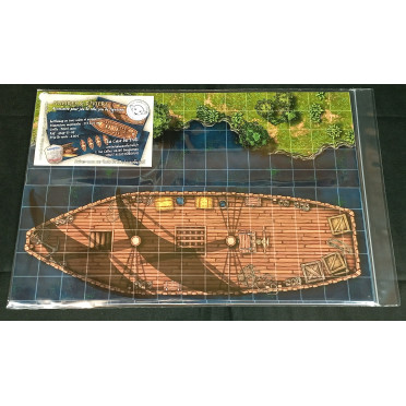 Navires & Rivière - battlemap