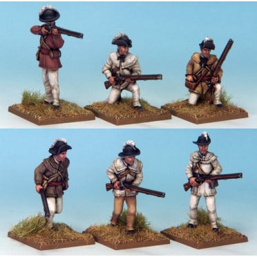 Mousquets & Tomahawks : American Riflemen (War of Independence)