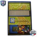 Carcassonne compatible tile dispenser cartridge with river 3