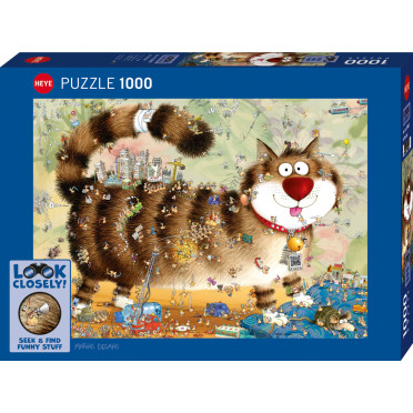 Puzzle - At The Cat - 1000 Pièces