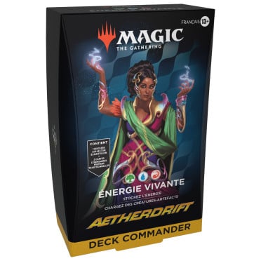 Magic The Gathering : Aetherdrift - Deck Commander Energie Vivante