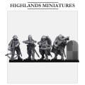 Highlands Miniatures - Gallia - Gallia Shooters: Crossbones with EMC 0