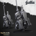 Highlands Miniatures - Gallia - Knights of Gallia with EMC 3