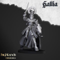 Highlands Miniatures - Gallia - Knights of Gallia with EMC 4