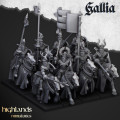 Highlands Miniatures - Gallia - Knights of Gallia with EMC 5