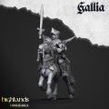 Highlands Miniatures - Gallia - Mounted Mens at Arms with EMC 1