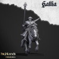 Highlands Miniatures - Gallia - Mounted Mens at Arms with EMC 4