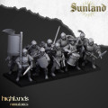 Highlands Miniatures - Sunland - Infantry Sword & Shield with EMC 0