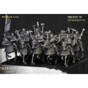 Highlands Miniatures - Sunland - Knights of Mergenheim with EMC