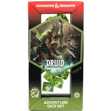 Dungeons & Dragons: Adventure Dice Set - Druid