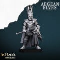 Highlands Miniatures - Aegean Elves - Mycenaean Guard with EMC 4