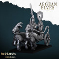 Highlands Miniatures - Aegean Elves -  Elf Chariot 6