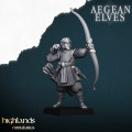 Highlands Miniatures - Aegean Elves -  Elves Archers with EMC 4