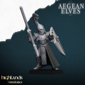 Highlands Miniatures - Aegean Elves - Elves Spearmen with EMC 5