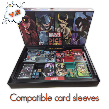 Insert pour Dice Throne Marvel 2 - v2