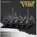 Highlands Miniatures - Sons Of Ymir - Mounted Dwarfs with EMC 0