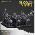 Highlands Miniatures - Sons Of Ymir - Heavy Dwarf Cavalry with EMC 5