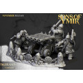 Highlands Miniatures - Sons Of Ymir - Dwarf Artillery Organ Gun 0