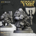 Highlands Miniatures - Sons Of Ymir - Dwarfs Warriors with EMC 4