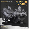 Highlands Miniatures - Sons Of Ymir - Dwarf Firespitters with EMC 4