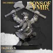 Highlands Miniatures - Sons Of Ymir -  Dwarf Deathseekers with EMC