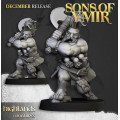 Highlands Miniatures - Sons Of Ymir -  Dwarf Deathseekers with EMC 4