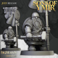 Highlands Miniatures - Sons Of Ymir - Dwarfs Warriors with EMC 9