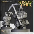 Highlands Miniatures - Sons Of Ymir - Dwarfs Miners with EMC 11