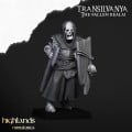 Highlands Miniatures - Transilvanya - Skeletal Guard Sword & Shield with EMC 3