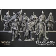 Highlands Miniatures - Transilvanya - Skeleton Boyar Guard Arm & Shield with EMC