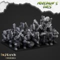 Highlands Miniatures - Moredhun's Orcs -  Armoured Orcs With EMC 0