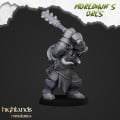 Highlands Miniatures - Moredhun's Orcs -  Armoured Orcs With EMC 7