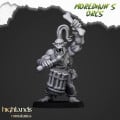 Highlands Miniatures - Moredhun's Orcs - Cave Orcs With Big Pike & EMC 4