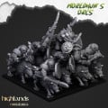 Highlands Miniatures - Moredhun's Orcs - Mounted Orcs with spears & EMC 0