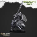 Highlands Miniatures - Moredhun's Orcs - Mounted Orcs with spears & EMC 4