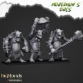 Highlands Miniatures - Moredhun's Orcs - Cave Trolls 5