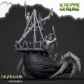 Highlands Miniatures - Steppe Goblins - Mounted Coast Goblins on Giant Crab 2