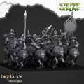 Highlands Miniatures - Steppe Goblins - Mounted Steppe Goblins with Spears & EMC 0