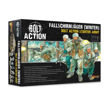 Bolt Action - German - Fallschirmjäger (Winter) Starter Army