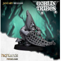 Highlands Miniatures - Swamp Goblins - Swamp Goblin with Hand Weapons & EMC 7